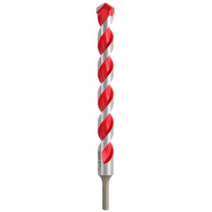 Milwaukee 1 in. X 12 in. L Carbide Hammer Drill Bit 3-Flat Shank
