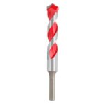 Milwaukee 3/4 in. X 6 in. L Carbide Hammer Drill Bit 3-Flat Shank