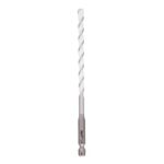 Milwaukee Shockwave 1/4 in. X 6 in. L Carbide Percussion Drill Bit Hex Shank