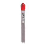 Milwaukee 5/16 in. X 2.25 in. L Carbide Tipped Glass/Tile Drill Bit 3-Flat Shank