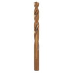 Milwaukee Red Helix 23/64 in. X 5 in. L Cobalt Drill Bit 3-Flat Shank