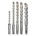 Milwaukee M/2 Carbide Tipped Hammer Bit Set SDS-Plus Shank
