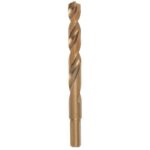 Milwaukee Red Helix 7/16 in. X 5.12 in. L Steel Thunderbolt Drill Bit 3-Flat Shank