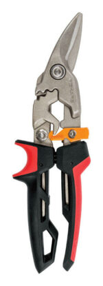 Fiskars PowerGear 11.94 in. Steel Left Aviation Snips