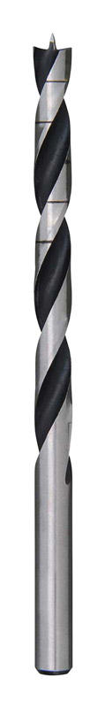 Milwaukee 5/16 in. X 4-1/2 in. L High Speed Steel Brad Point Bits Drill Bit Round Shank
