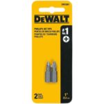 DeWalt Phillips #1 X 1 in. L Screwdriver Bit Heat-Treated Steel