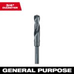 Milwaukee Thunderbolt 3/4 in. X 6 in. L Drill Bit 3-Flat Shank