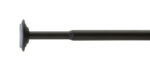 Umbra Black Curtain Rod 54 in. L X 90 in. L