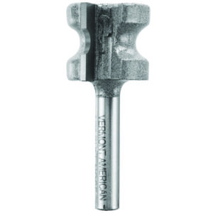 Vermont American 7/8 in. D X 1/8 in. X 1-1/2 in. L Carbide Tipped Bull Nose Router Bit