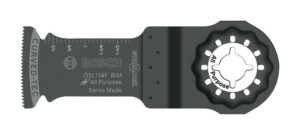 Bosch Starlock 1-1/4 in. X 4 in. L Metal Plunge Blade