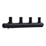 SharkBite 3/4 in. PEX Barb X 1/2 in. D Closed Poly 4 Port Tee