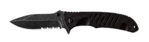 Sarge Knives SK-811 Foxtrot Swift Assist Opening Tactical Knife, (1per Pack), Black