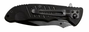 Sarge Knives SK-811 Foxtrot Swift Assist Opening Tactical Knife, (1per Pack), Black - Image 2