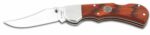 Sarge Knives SK-404 Single Blade Lock Back Folder Knife with 2-3/4-Inch Stainless Blade and Pakka Wood Handle