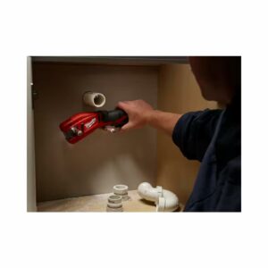Milwaukee M12 1 in. Tubing Cutter 14 in. L Black/Red Tool Only 2471-20 - Image 4