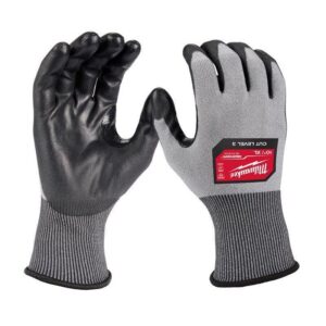 Milwaukee Gloves Dipped Gloves Gray XLarge