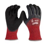 Milwaukee Men's Outdoor Dipped Gloves Black/Red XLarge