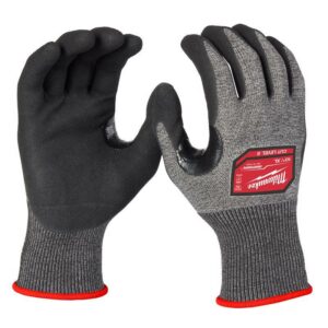 Milwaukee Men's Dipped Gloves Black XLarge
