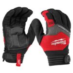 Milwaukee Smartswipe Men's Anti-Vibration Gloves Black/Red Medium