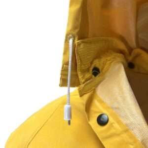 Boss Yellow PVC/Polyester Rain Suit XL B44035/XL - Image 3