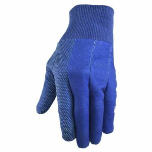 Wells Lamont Women's Indoor/Outdoor Jersey Work Gloves Blue M 2 pk 321MN-410