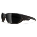 Edge Eyewear Dawson Anti-Fog Safety Glasses Smoke Lens Black Frame