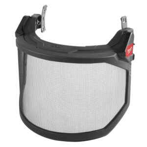 Milwaukee Bolt Anti-Fog Metal Mesh Face Shield Black Frame