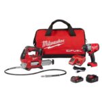 Milwaukee M18 FUEL 1/2 in. High Torque Impact Wrench and Grease Gun Kit (Battery & Charger)
