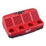 Milwaukee M12 M12 12 V Lithium-Ion Four-Port Sequential Battery Charger