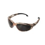 Edge Eyewear Dakura Safety Glasses Smoke Lens Camouflage Frame