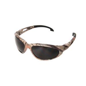 Edge Eyewear Dakura Safety Glasses Smoke Lens Camouflage Frame