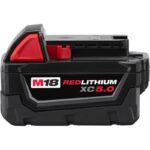 Milwaukee M18 RedLithium XC5.0 5 Ah Lithium-Ion Battery Pack