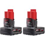Milwaukee M12 RedLithium XC 3 Ah Lithium-Ion High Capacity Battery Pack