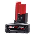 Milwaukee M12 RedLithium XC 6 Ah Lithium-Ion Battery Pack