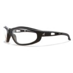 Edge Eyewear Dakura Safety Glasses Clear Lens Black Frame