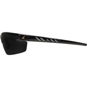 Edge Eyewear Zorge G2 Safety Glasses Smoke Lens Black Frame - Image 3