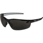 Edge Eyewear Zorge G2 Safety Glasses Smoke Lens Black Frame