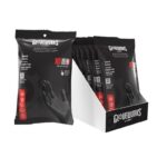 Gloveworks Nitrile Disposable Gloves One Size Fits Most Black Powder Free