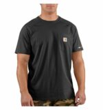 Carhartt Force® Short Sleeve Pocket T-Shirt Black 100410-001 XL
