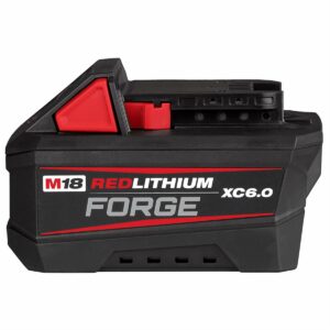 Milwaukee 18V M18 Redlithium FORGE XC6.0 6 Ah Lithium-Ion Battery