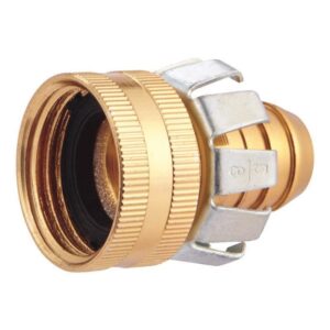 Melnor 5/8 in. Metal Threaded Female Clinch Hose Mender Clamp