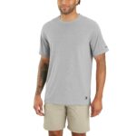 Carhartt Carhartt LWD™ Relaxed Fit Short-Sleeve T-Shirt Asphalt Heather 105858-058 Large