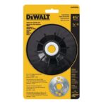 DeWalt 4-1/2 in. D Resin Fiber Disc Backer Pad 5/8 in.-11 13300 rpm