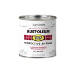 Rust-Oleum Stops Rust Indoor and Outdoor Gloss White Oil-Based Enamel Protective Paint