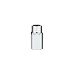 Milwaukee 11 mm X 1/2 in. drive Metric 6 Point Standard Socket