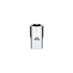 Milwaukee 15 mm X 1/2 in. drive Metric 6 Point Standard Socket