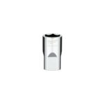 Milwaukee 16 mm X 1/2 in. drive Metric 6 Point Standard Socket
