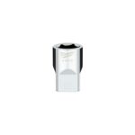 Milwaukee 18 mm X 1/2 in. drive Metric 6 Point Standard Deep Socket