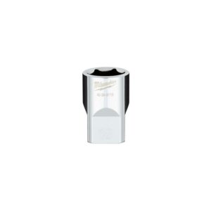 Milwaukee 18 mm X 1/2 in. drive Metric 6 Point Standard Deep Socket