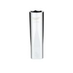 Milwaukee 11/16 in. X 1/2 in. drive SAE 6 Point Standard Deep Socket